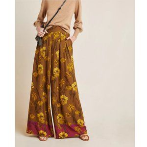NWT Maeve Terrace Floral Pants - Anthropologie